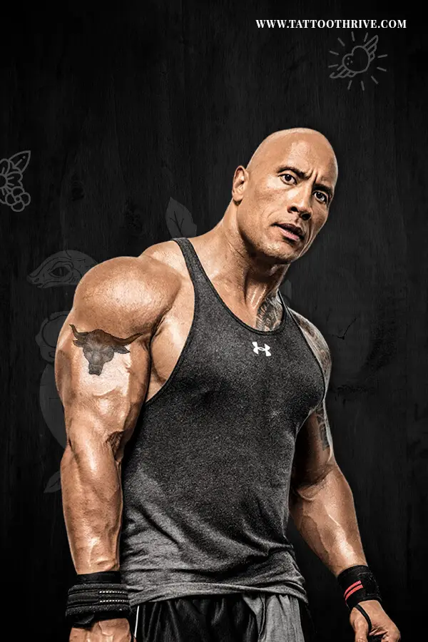The Rock's Bull Tattoo Meaning